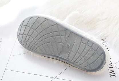 Cozy Non-Slip Cotton Slippers for Women at Home