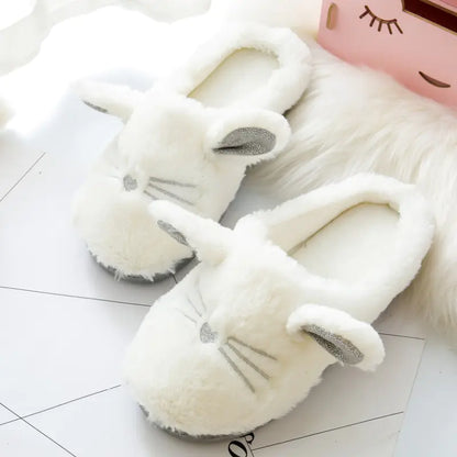 Cozy Non-Slip Cotton Slippers for Women at Home