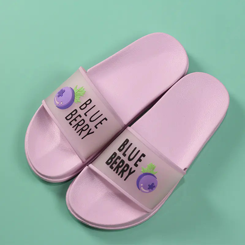 Celebrity Home Fruit Slippers for Cozy Comfort