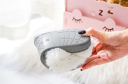 Cozy Non-Slip Cotton Slippers for Women at Home