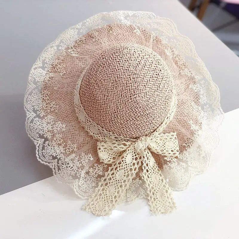 Fashionable Thin Breathable Summer Hat for Girls